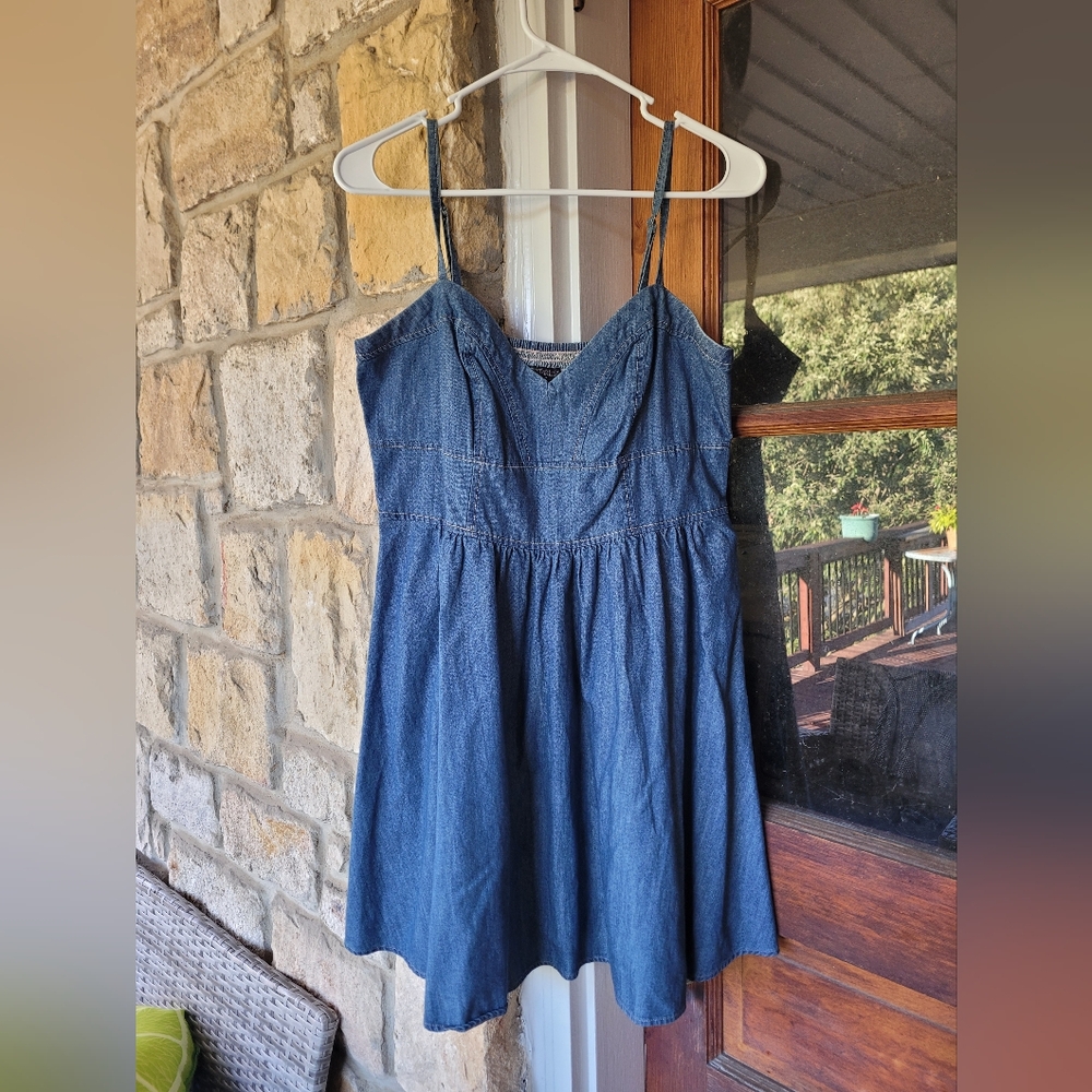 Express Blue Mini Dress